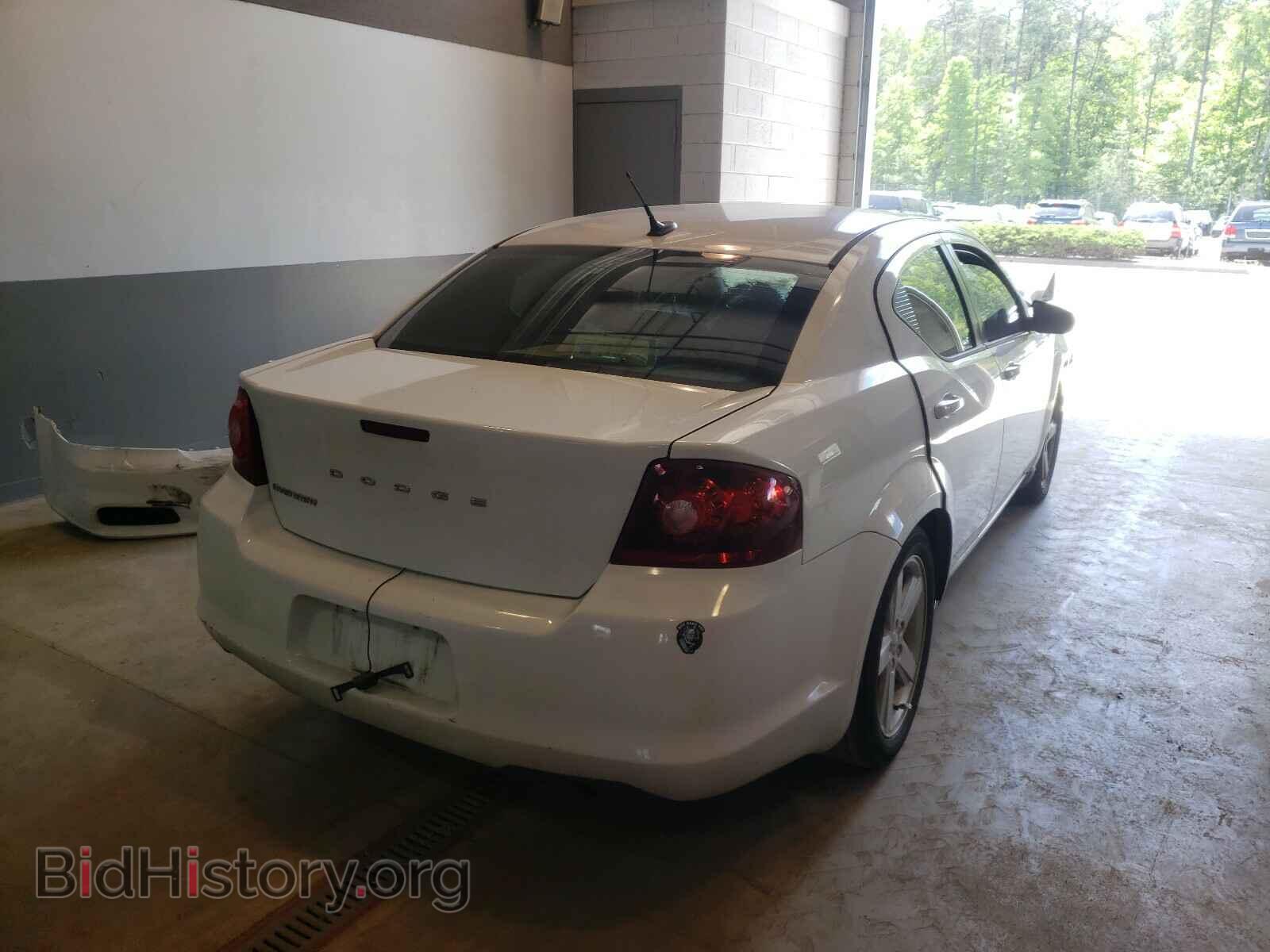 2013 DODGE AVENGER - VIN: 1C3CDZAB7DN662161 - Фото 4