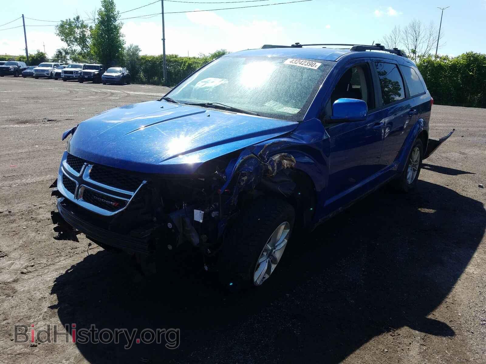 2015 DODGE JOURNEY - VIN: 3C4PDCCG9FT751607 - Фото 2
