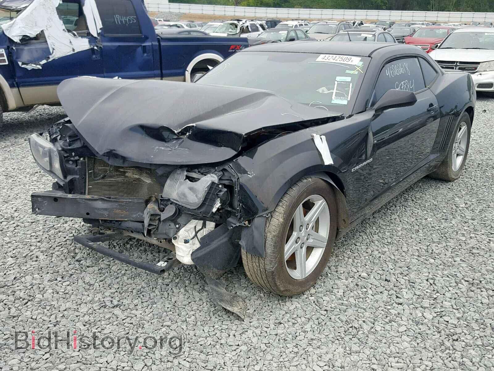 2012 CHEVROLET CAMARO - VIN: 2G1FB1E35C9167356 - Фото 2