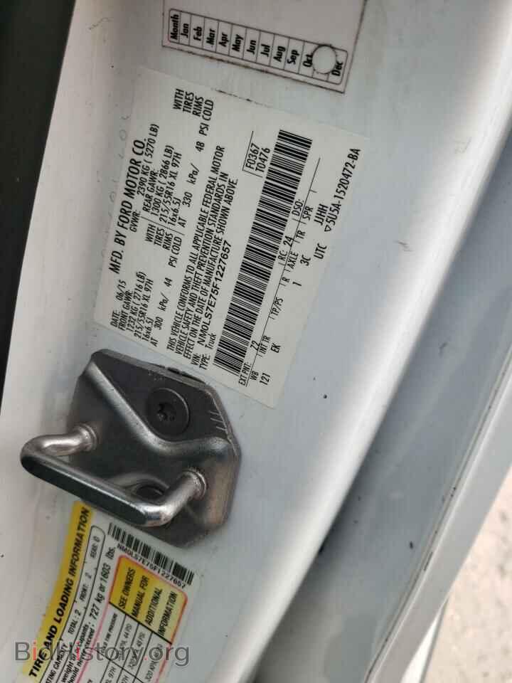 2015 FORD TRANSIT - VIN: NM0LS7E75F1227657 - Фото 13