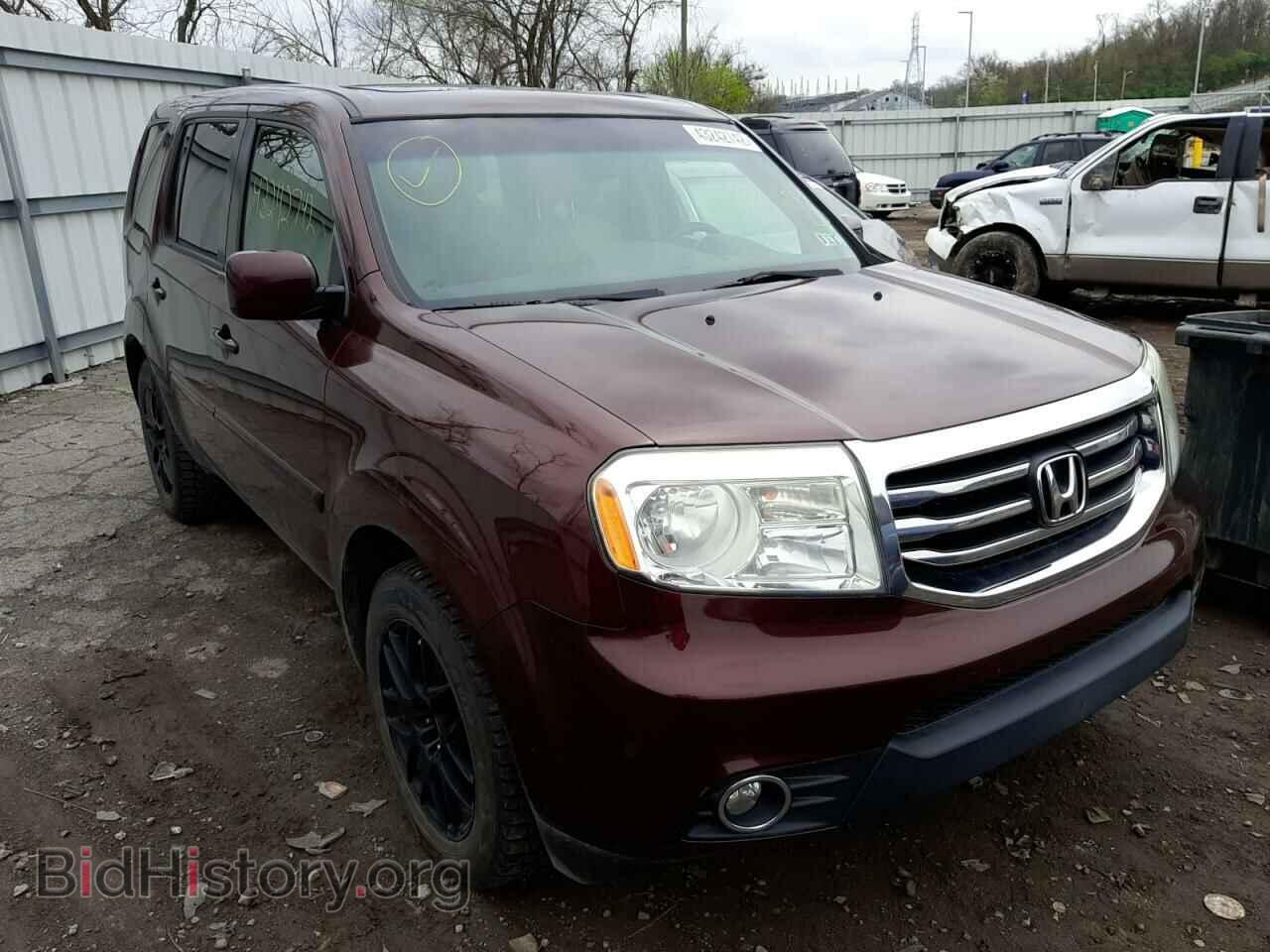 Photo 5FNYF4H59DB028721 - HONDA PILOT 2013