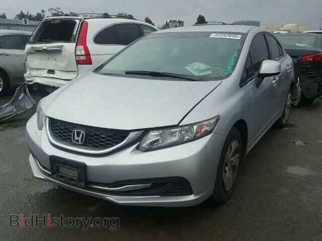 2013 HONDA CIVIC - VIN: 2HGFB2F56DH535744 - Фото 2