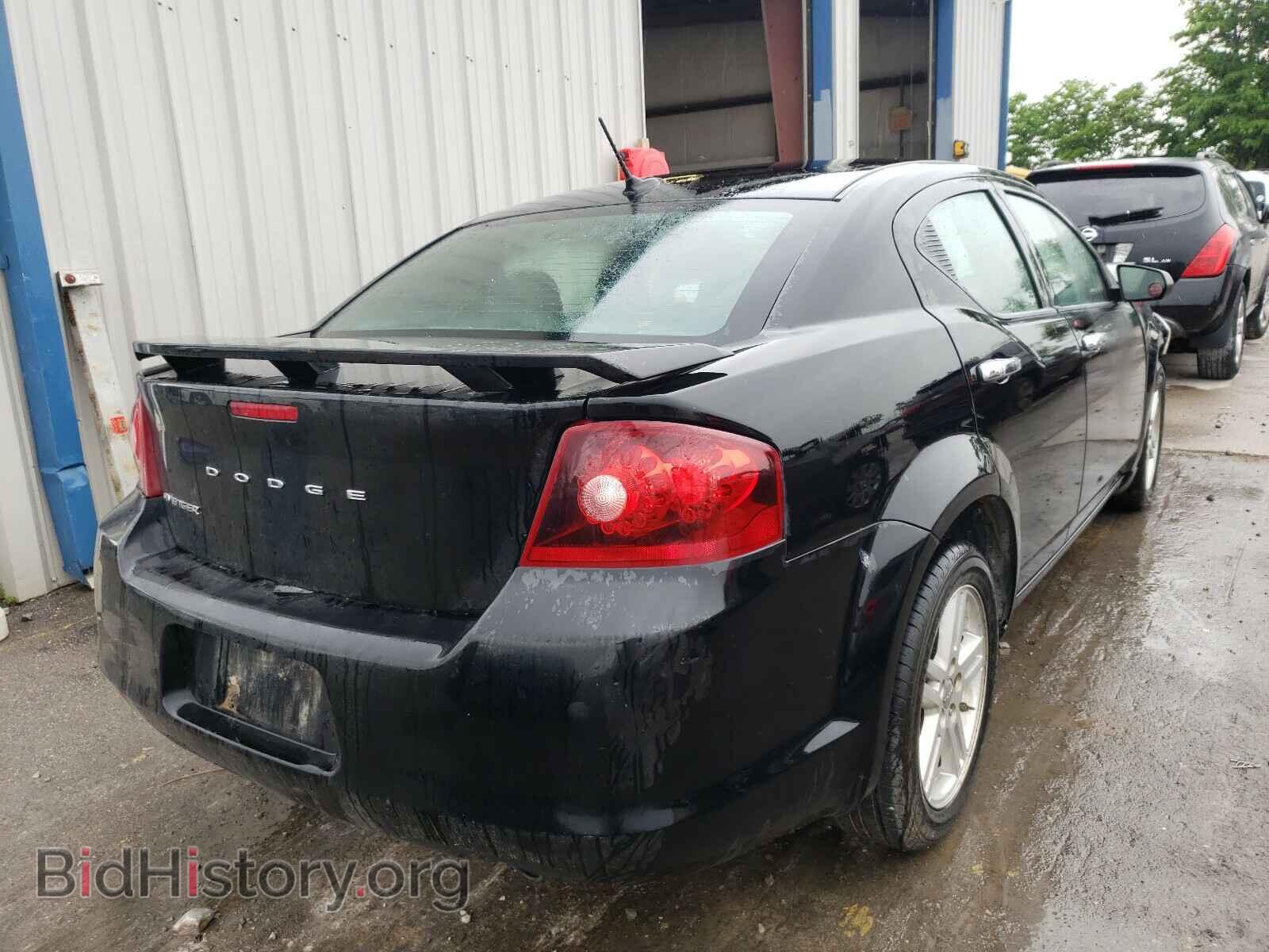 2013 DODGE AVENGER - VIN: 1C3CDZAG8DN614115 - Фото 4