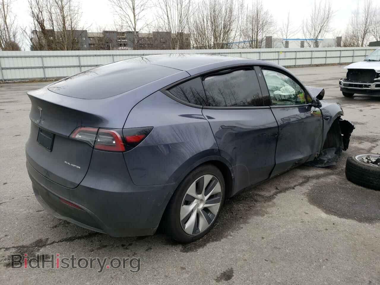 2022 TESLA MODEL Y - VIN: 7SAYGDEE5NF547643 - Фото 3