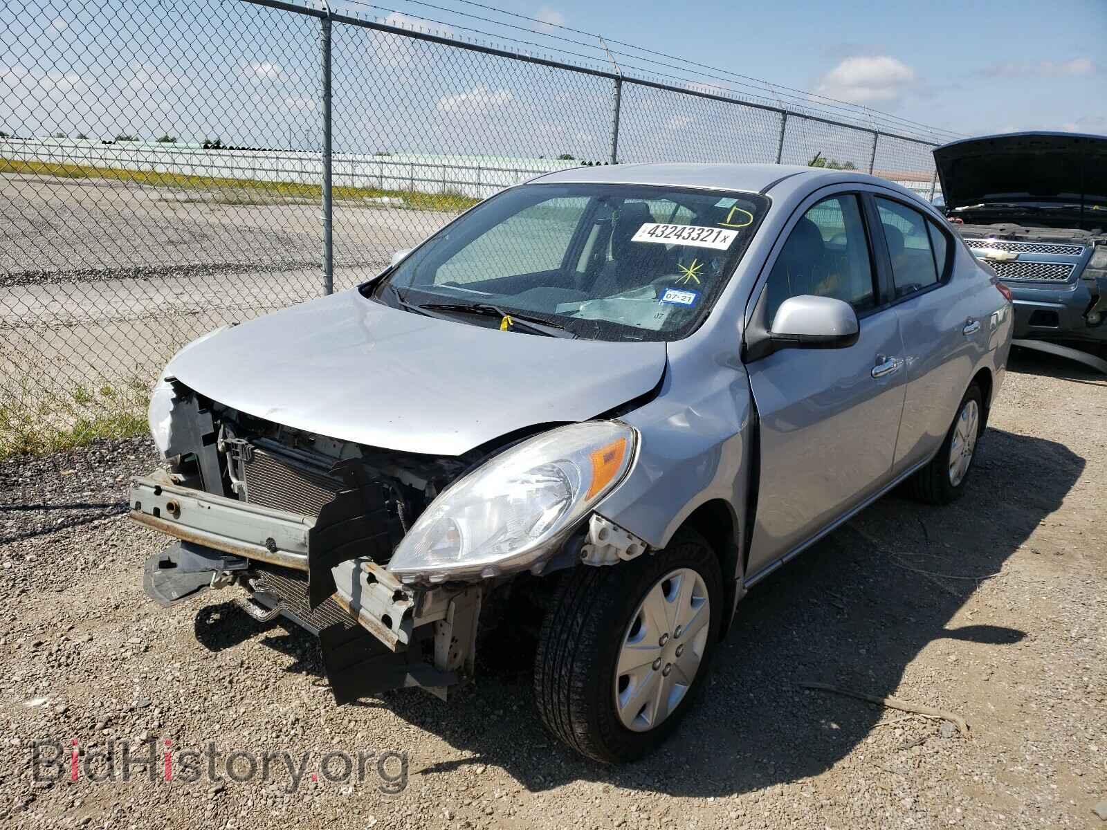 2012 NISSAN VERSA - VIN: 3N1CN7AP1CL854539 - Photo 2