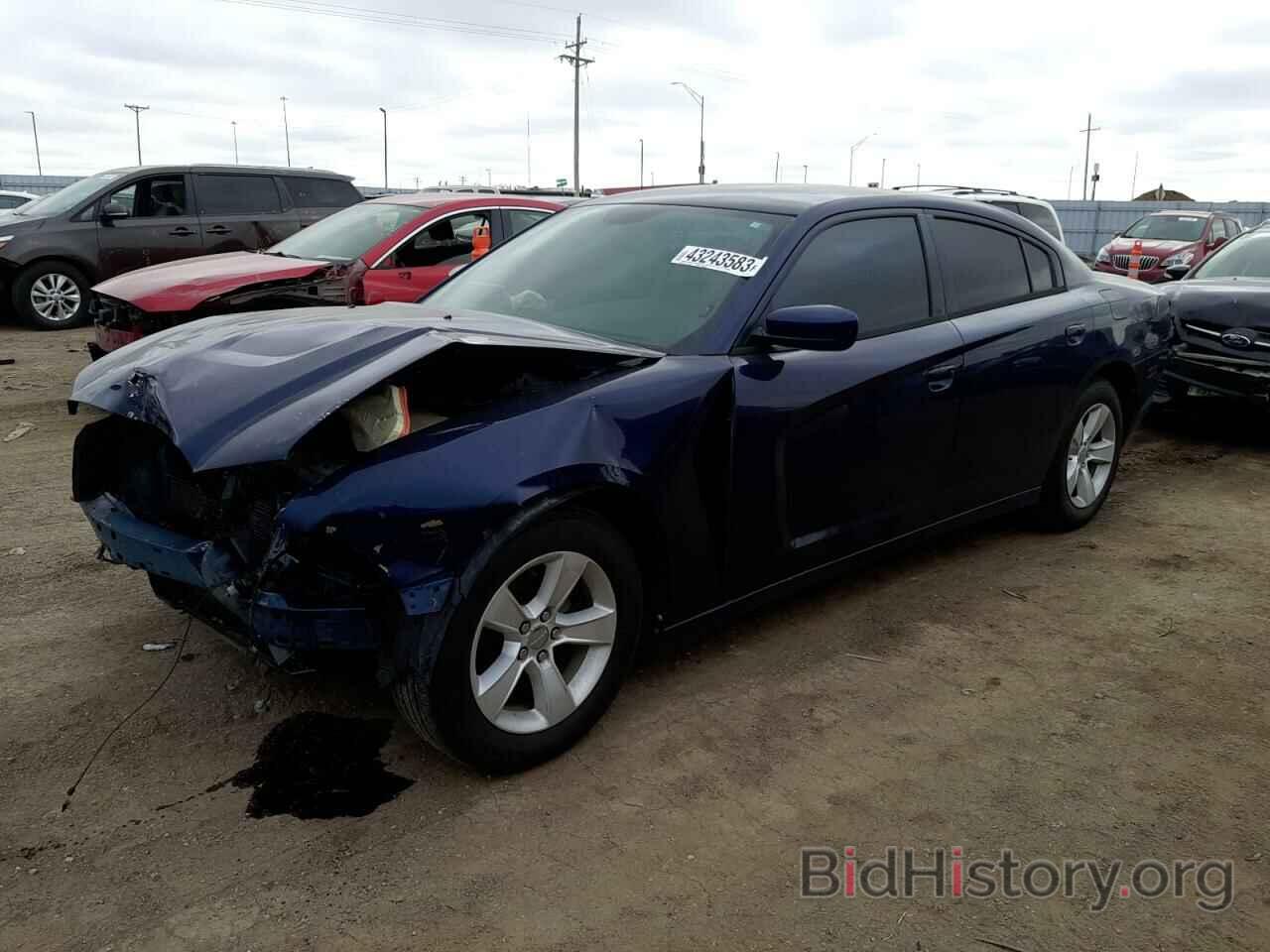 Photo 2C3CDXBG0DH656015 - DODGE CHARGER 2013