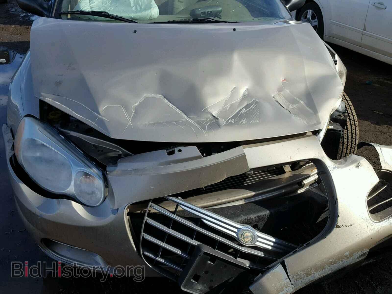 2004 CHRYSLER SEBRING - VIN: 1C3EL45R44N268106 - Фото 7