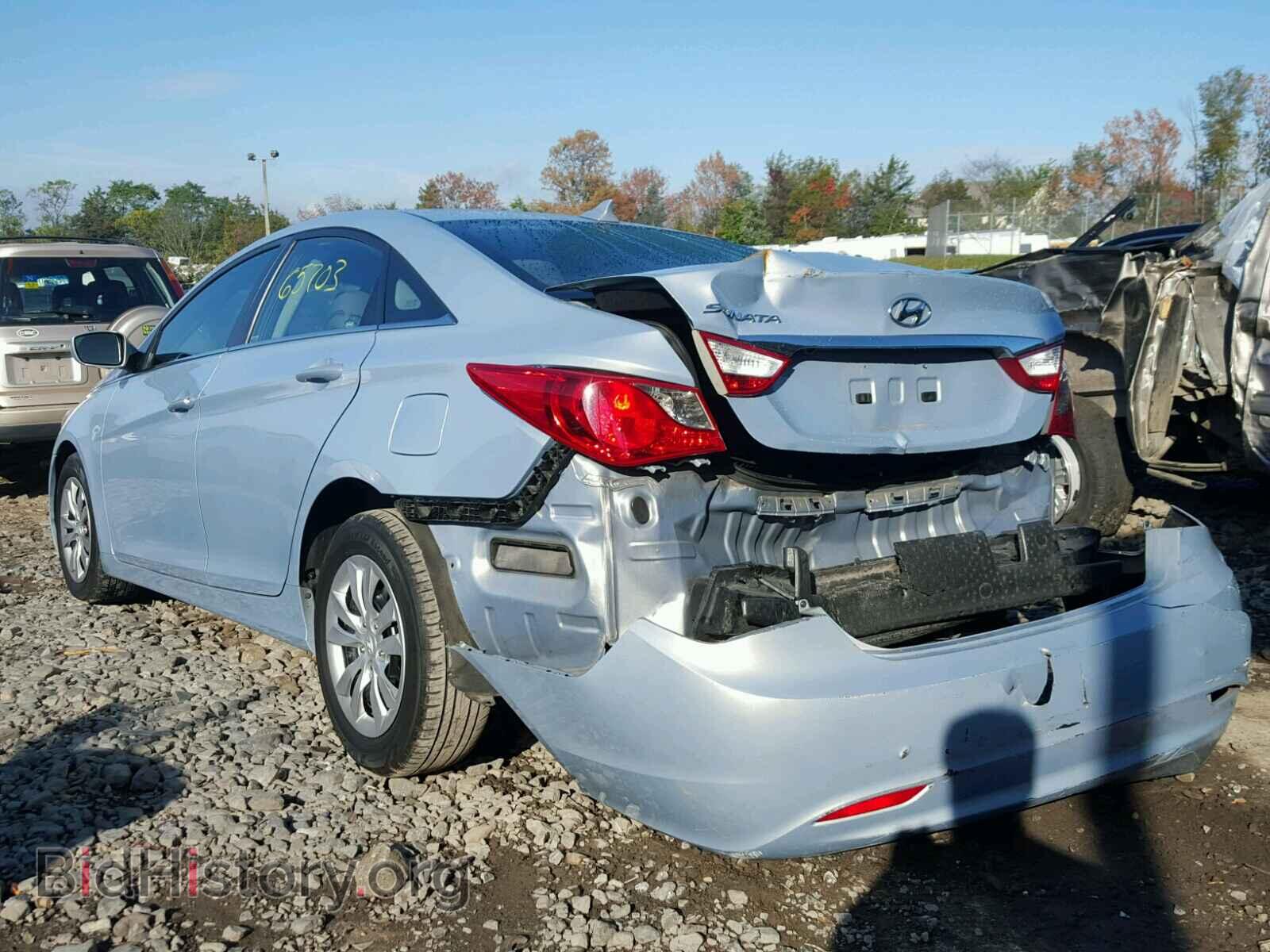 2012 HYUNDAI SONATA - VIN: 5NPEB4AC5CH379777 - Фото 3