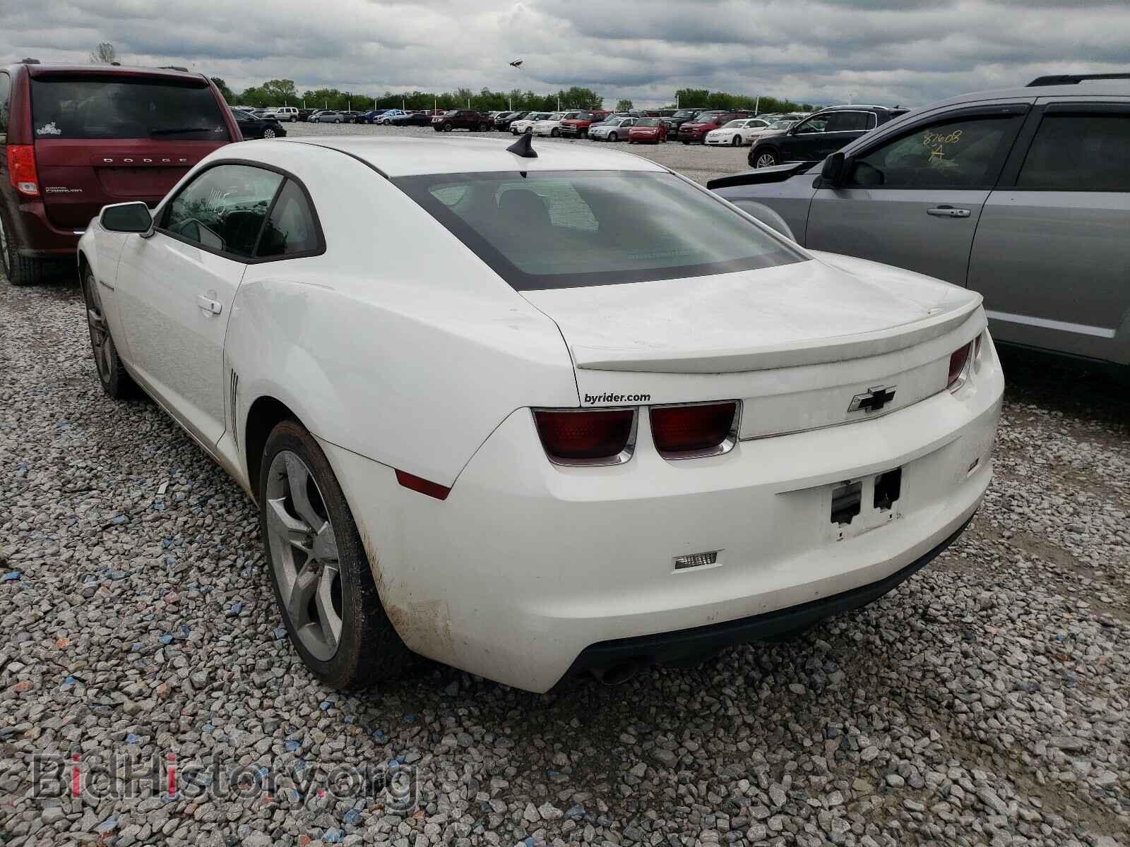 2012 CHEVROLET CAMARO - VIN: 2G1FA1E38C9148500 - Фото 3