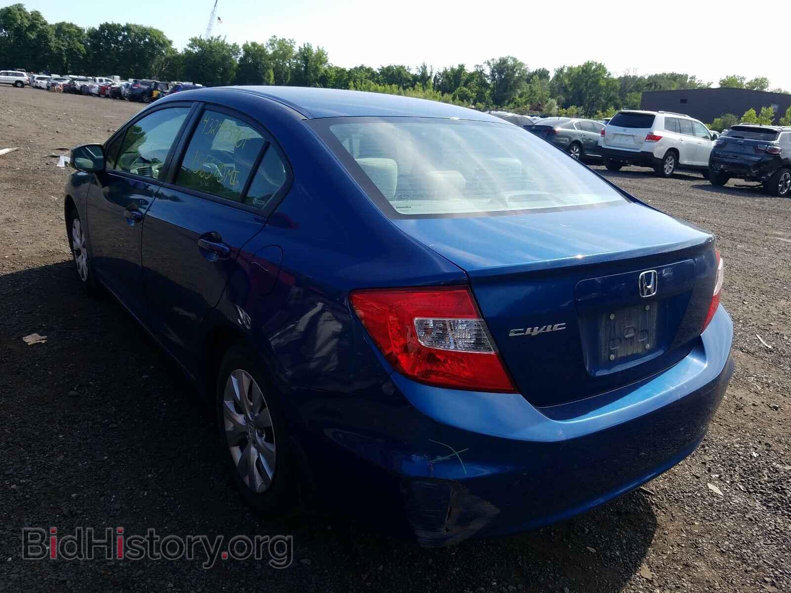 2012 HONDA CIVIC - VIN: 2HGFB2F55CH571147 - Фото 3