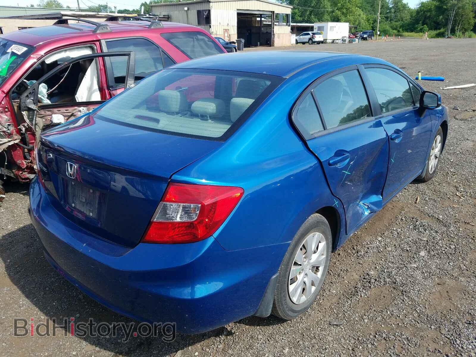2012 HONDA CIVIC - VIN: 2HGFB2F55CH571147 - Фото 4