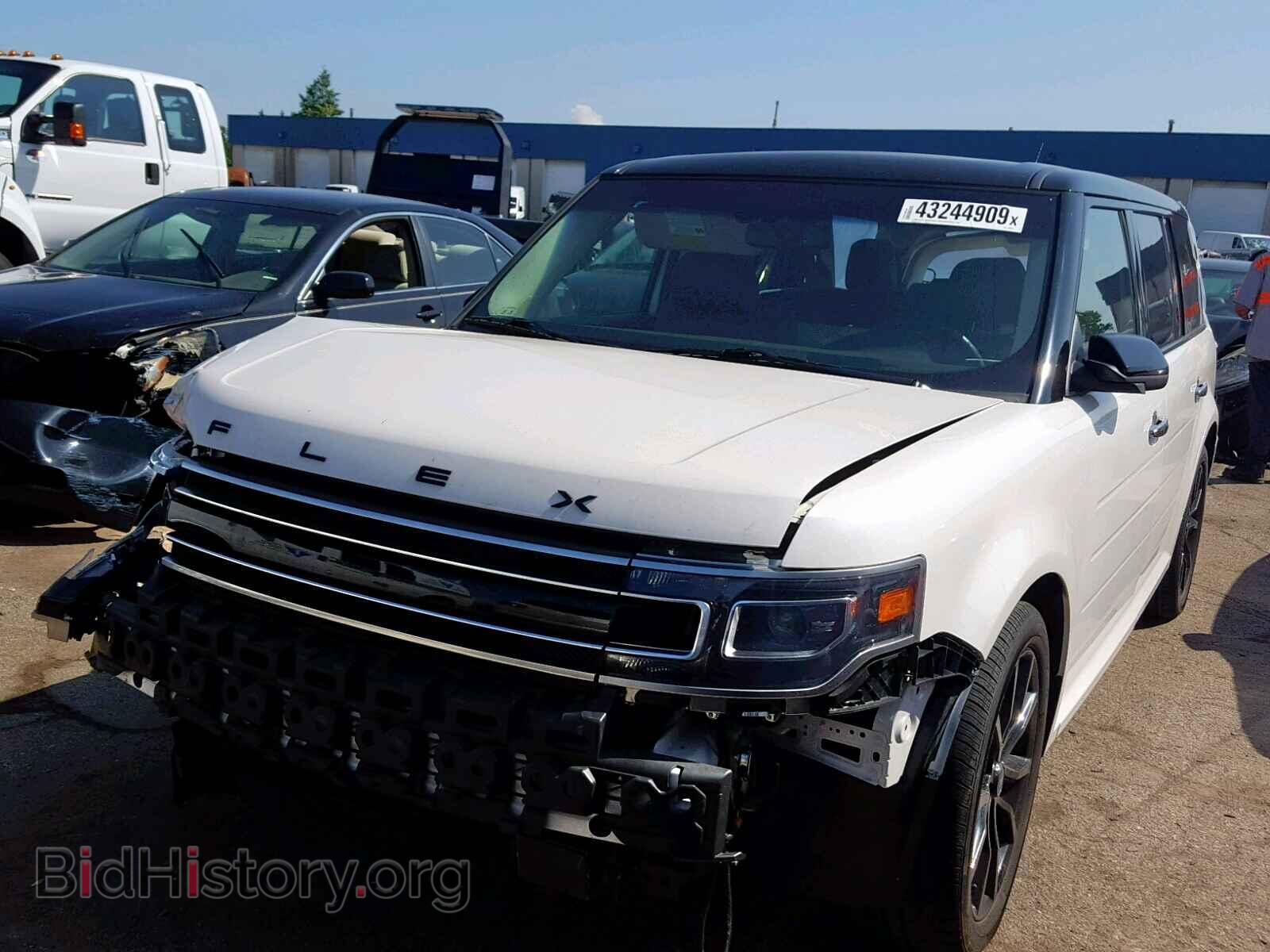 2017 FORD FLEX LIMIT - VIN: 2FMHK6DT8HBA08843 - Фото 2