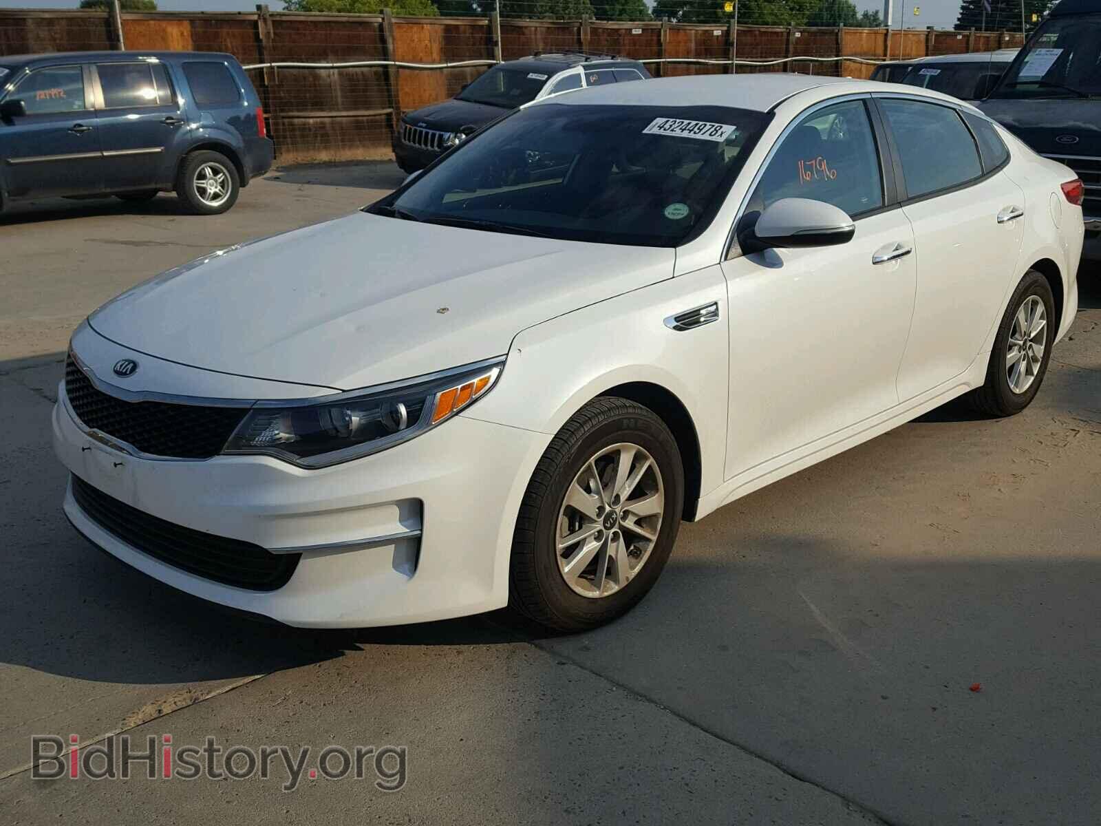 2016 KIA OPTIMA - VIN: KNAGT4L3XG5084146 - Фото 2