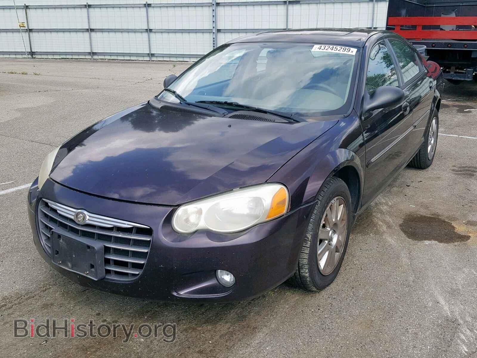 2004 CHRYSLER SEBRING - VIN: 1C3EL66R44N227226 - Фото 2