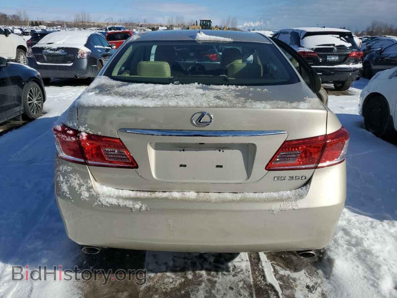 2011 LEXUS ES350 - VIN: JTHBK1EG3B2462654 - Фото 6