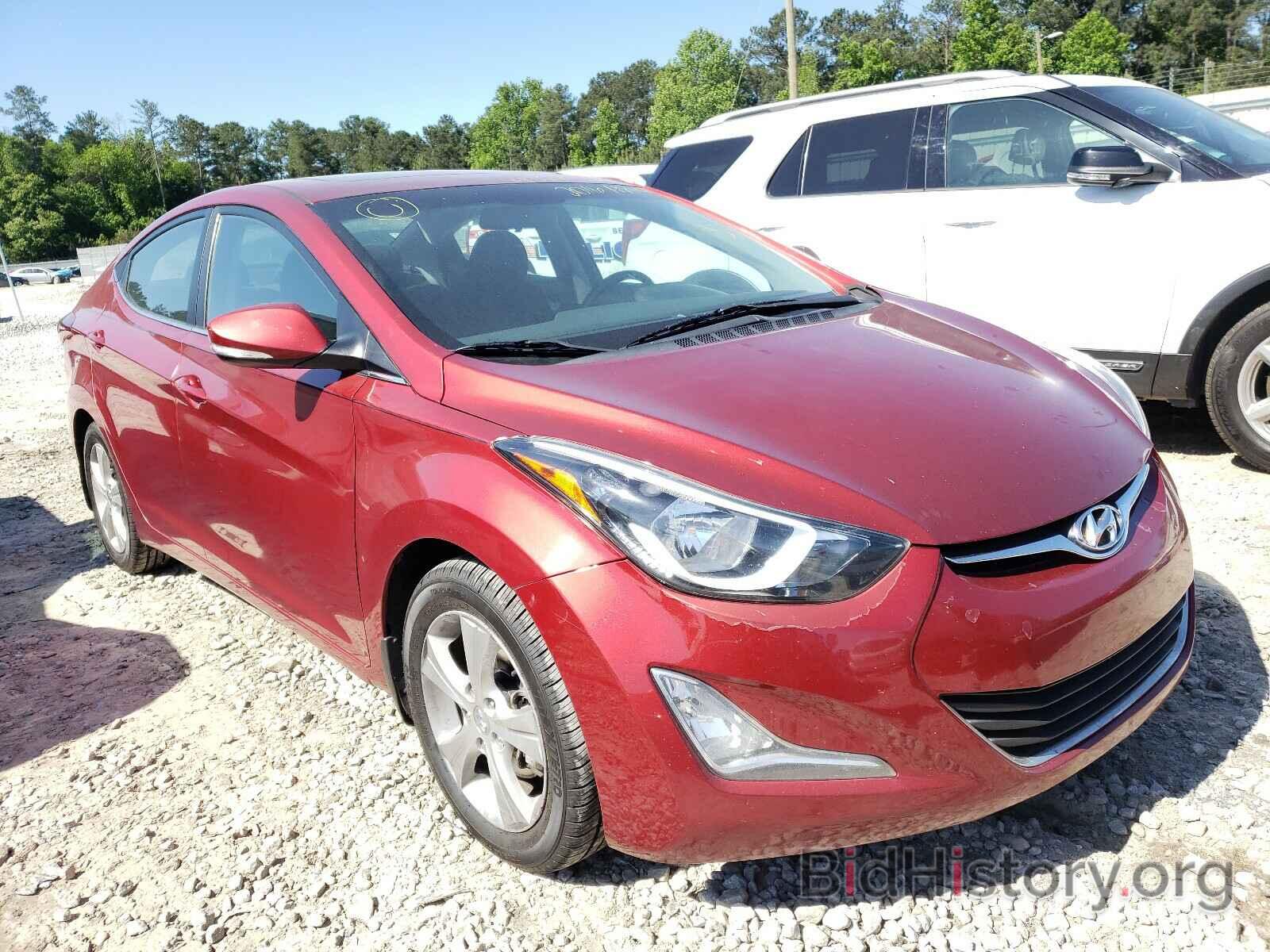 Photo 5NPDH4AE6GH693374 - HYUNDAI ELANTRA 2016