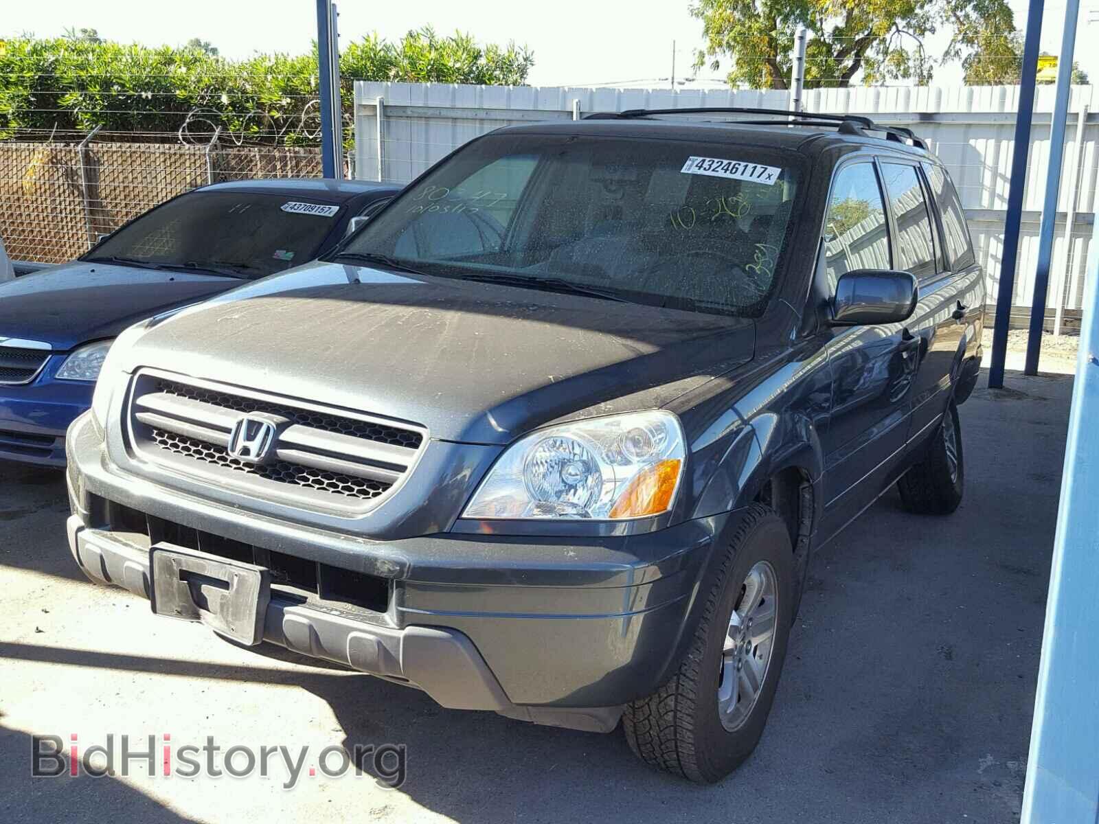 2005 HONDA PILOT - VIN: 2HKYF18465H502133 - Фото 2