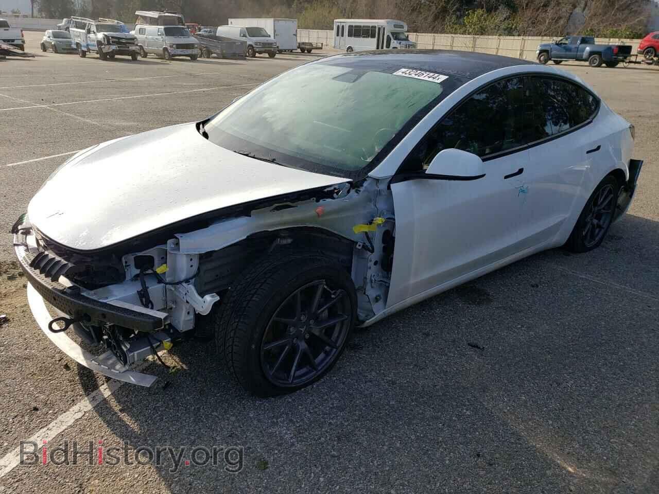 Photo 5YJ3E1EA6MF095757 - TESLA MODEL 3 2021