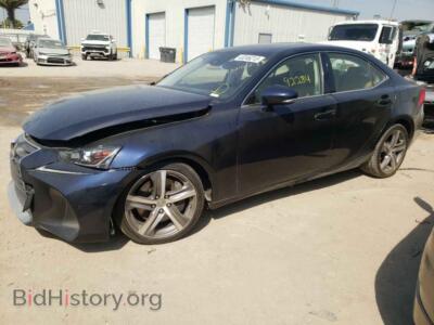 2017 Lexus IS IS 200t, синий — VIN JTHBA1D29H5055437, Copart