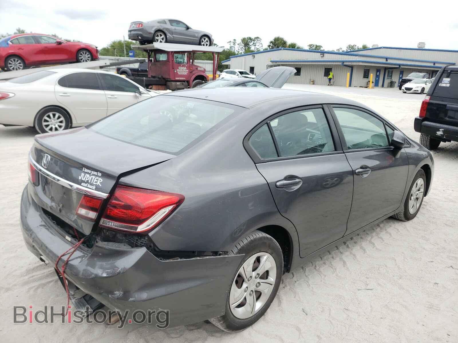 2013 HONDA CIVIC - VIN: 2HGFB2F58DH507721 - Фото 4