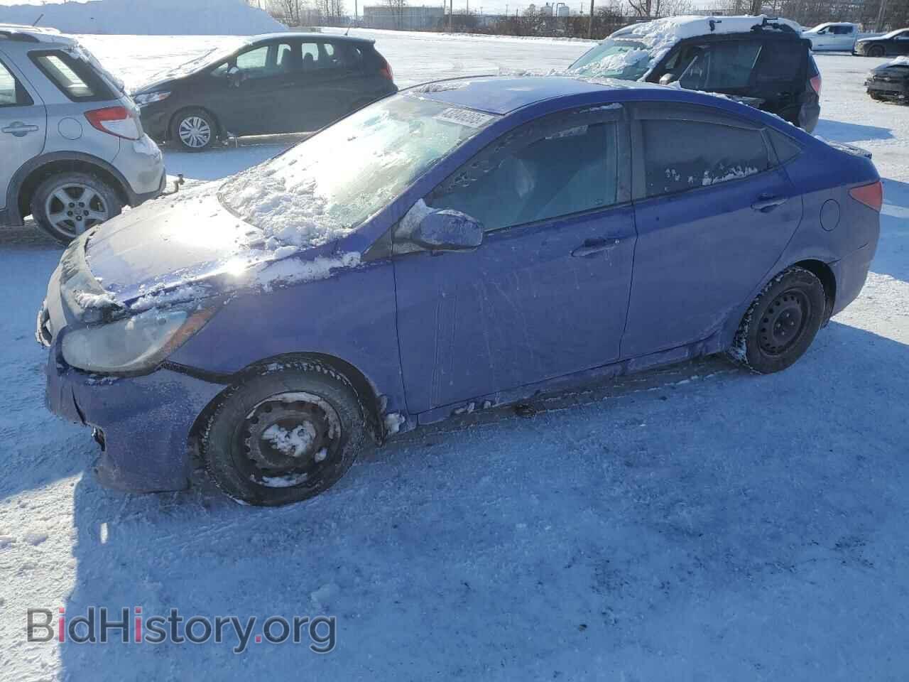 Photo KMHCT4AE0DU457231 - HYUNDAI ACCENT 2013