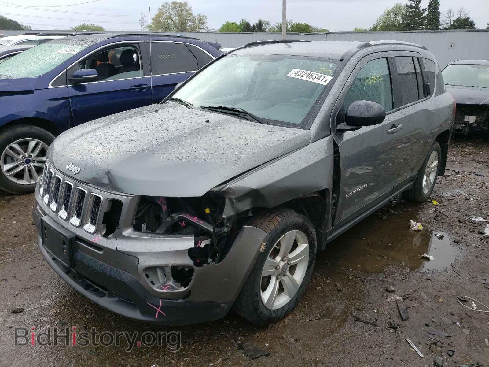 2011 JEEP COMPASS - VIN: 1J4NF1FB7BD283439 - Фото 2