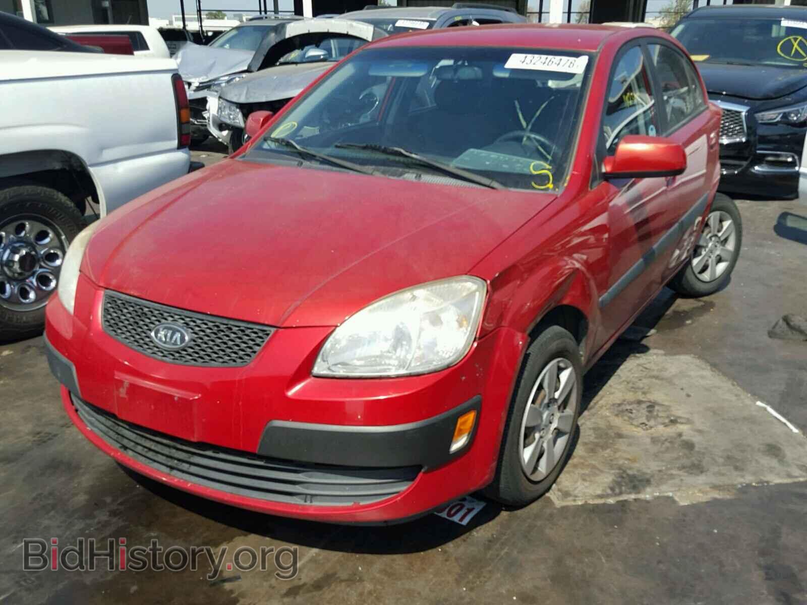 2007 KIA RIO BASE - VIN: KNADE123X76200792 - Фото 2
