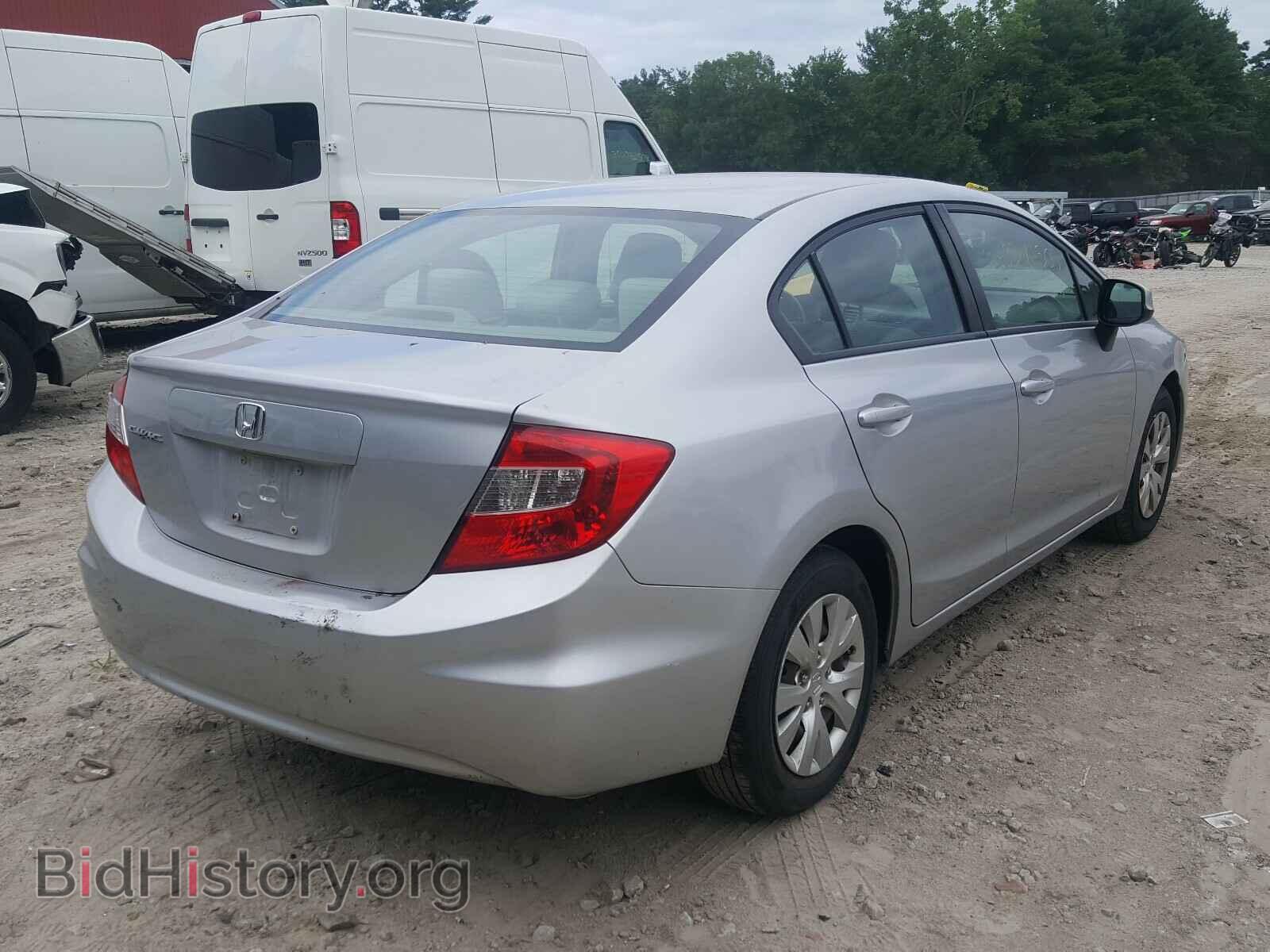 2012 HONDA CIVIC - VIN: 19XFB2F54CE365909 - Фото 4