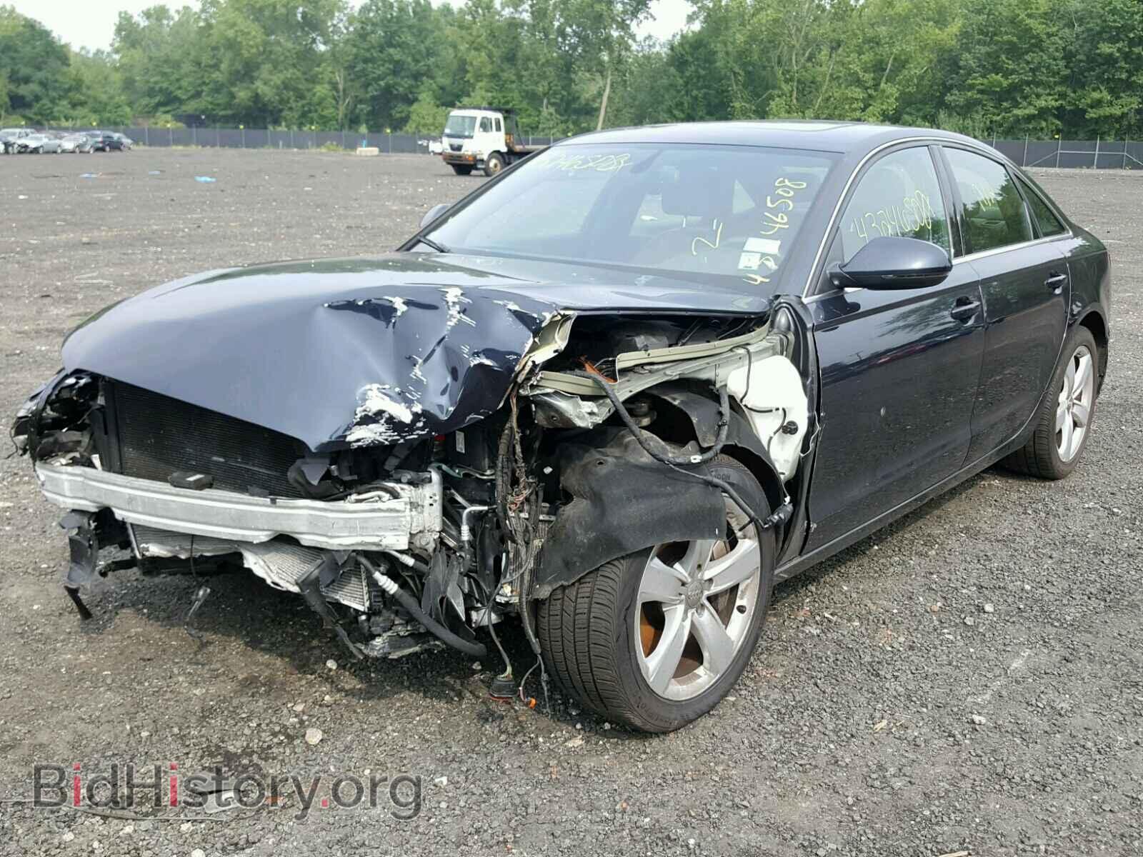 2012 AUDI A6 - VIN: WAUGGAFC4CN091909 - Фото 2