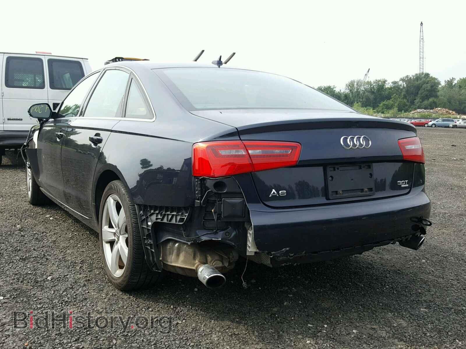 2012 AUDI A6 - VIN: WAUGGAFC4CN091909 - Фото 3