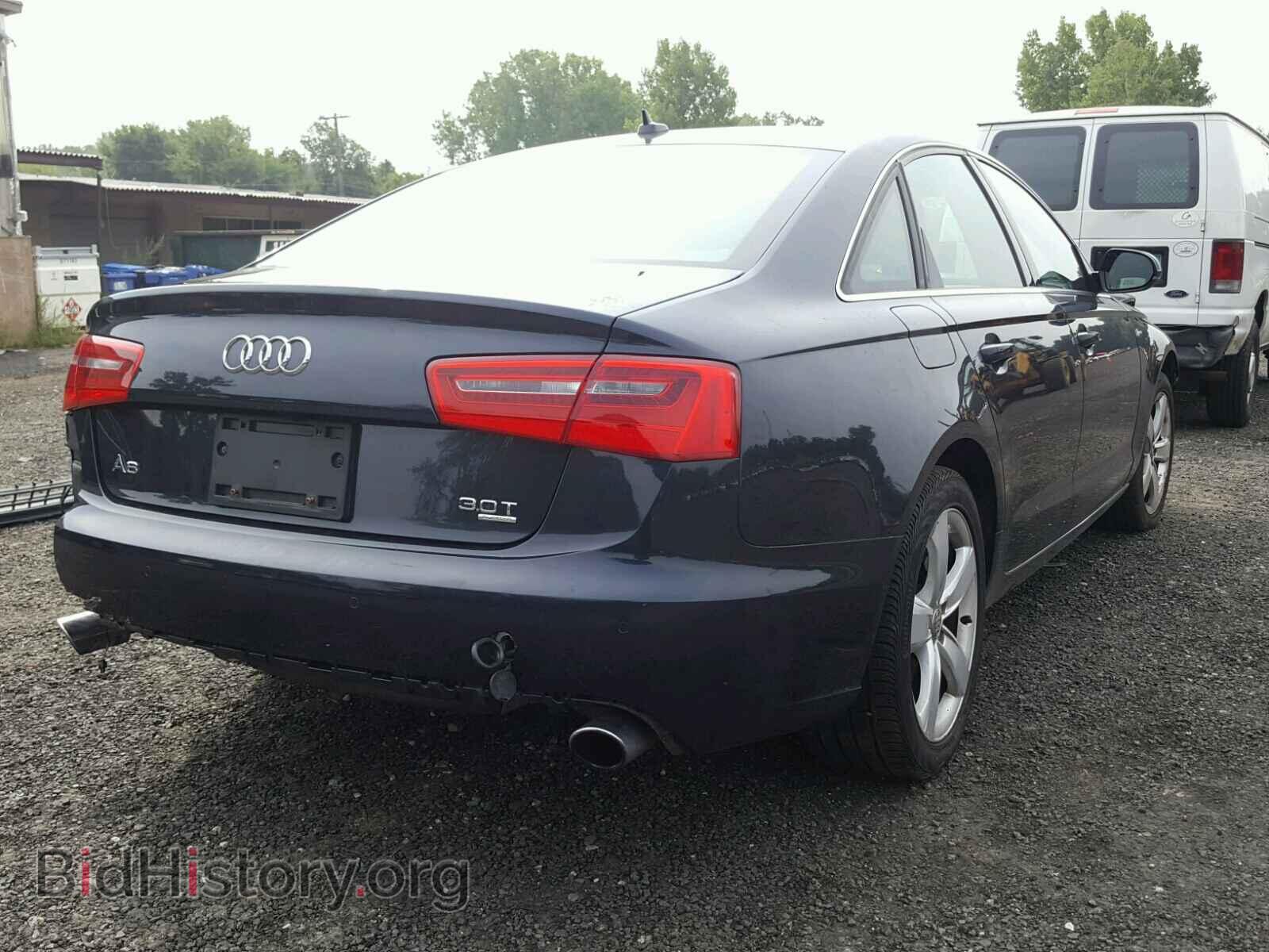 2012 AUDI A6 - VIN: WAUGGAFC4CN091909 - Фото 4