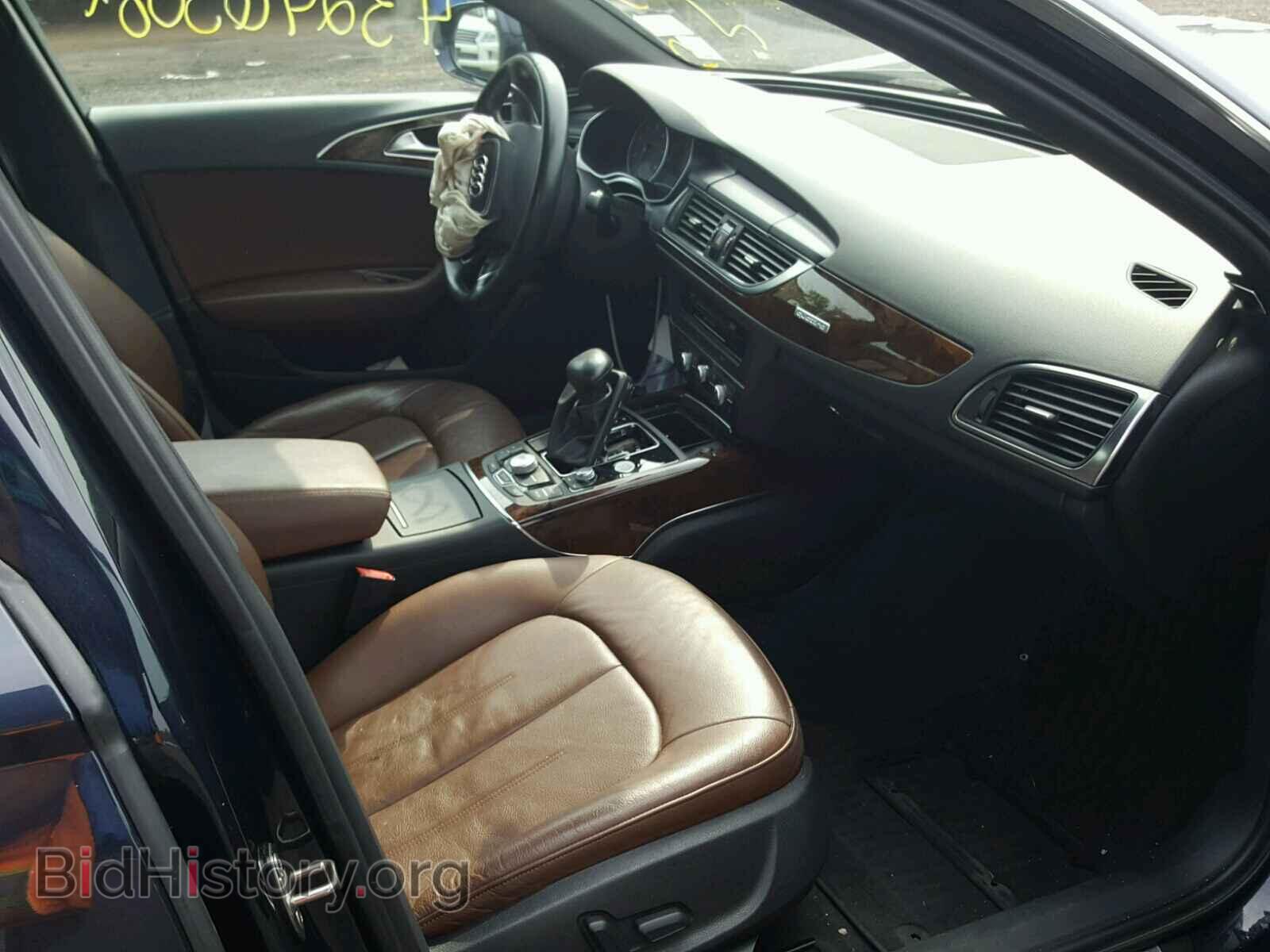2012 AUDI A6 - VIN: WAUGGAFC4CN091909 - Фото 5