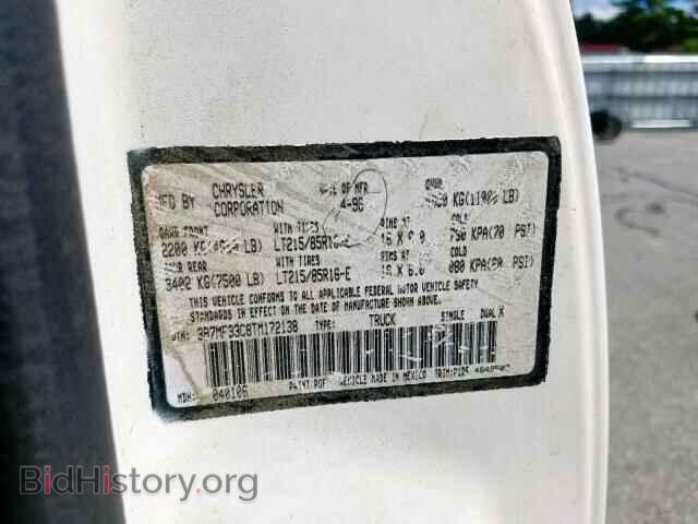 1996 DODGE RAM 3500 - VIN: 3B7MF33C8TM172138 - Photo 10