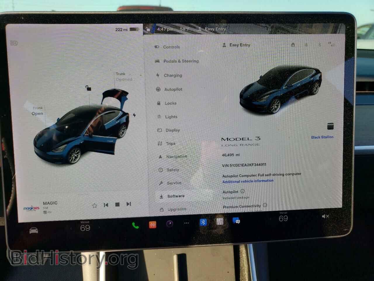 2019 TESLA MODEL 3 - VIN: 5YJ3E1EA2KF344911 - Photo 9