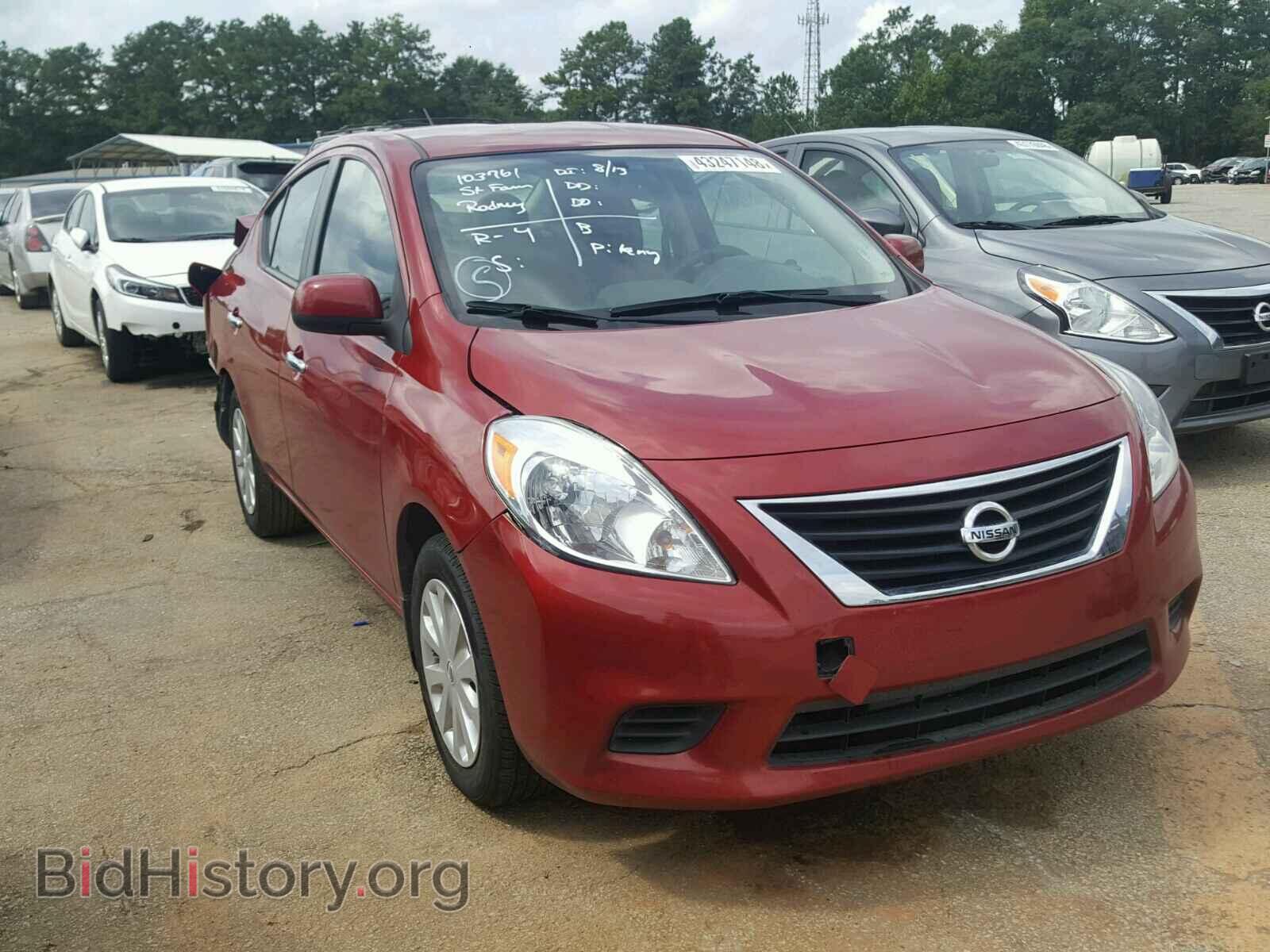 Фотография 3N1CN7AP1CL857103 - NISSAN VERSA 2012