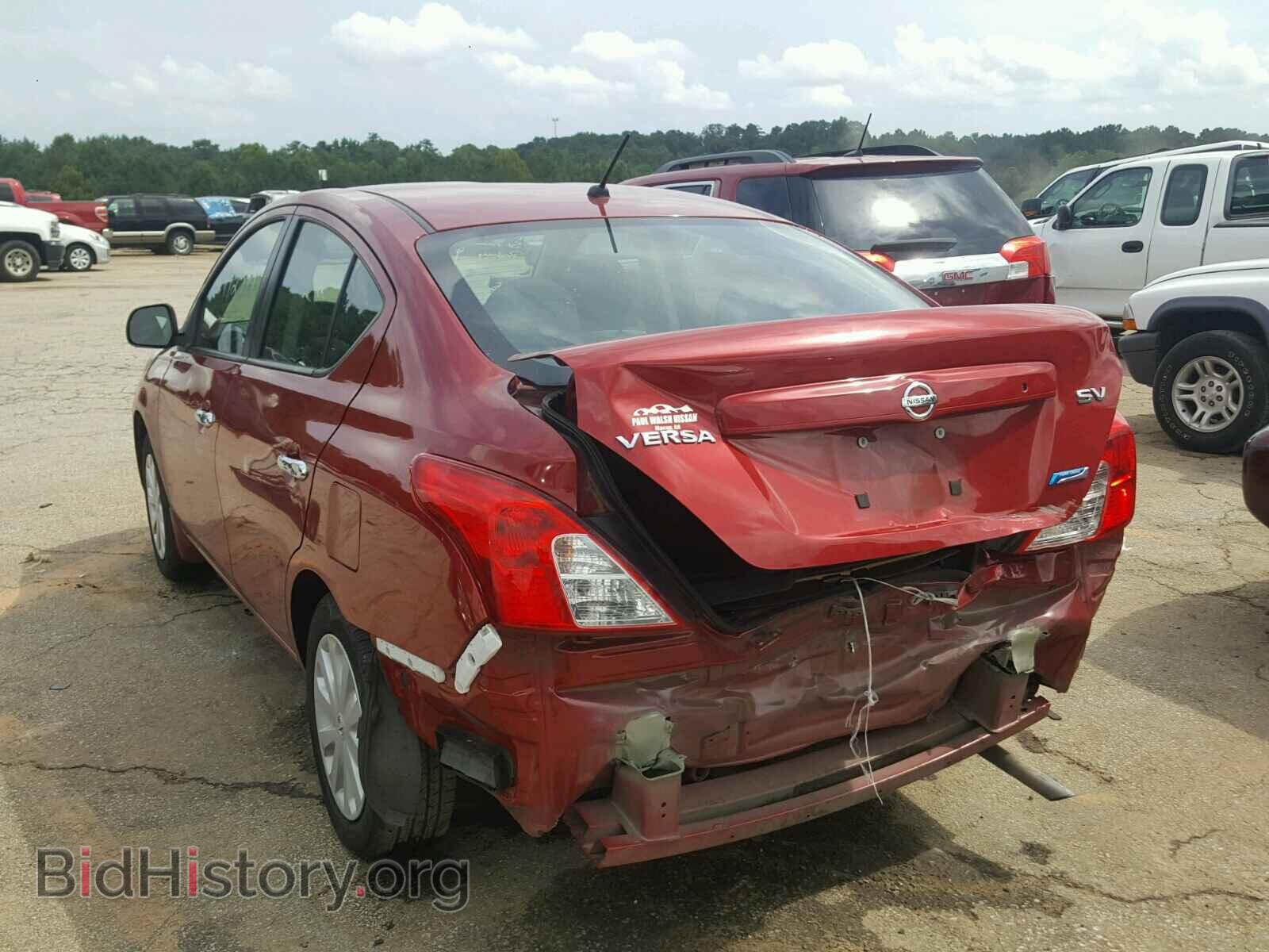 2012 NISSAN VERSA - VIN: 3N1CN7AP1CL857103 - Фото 3