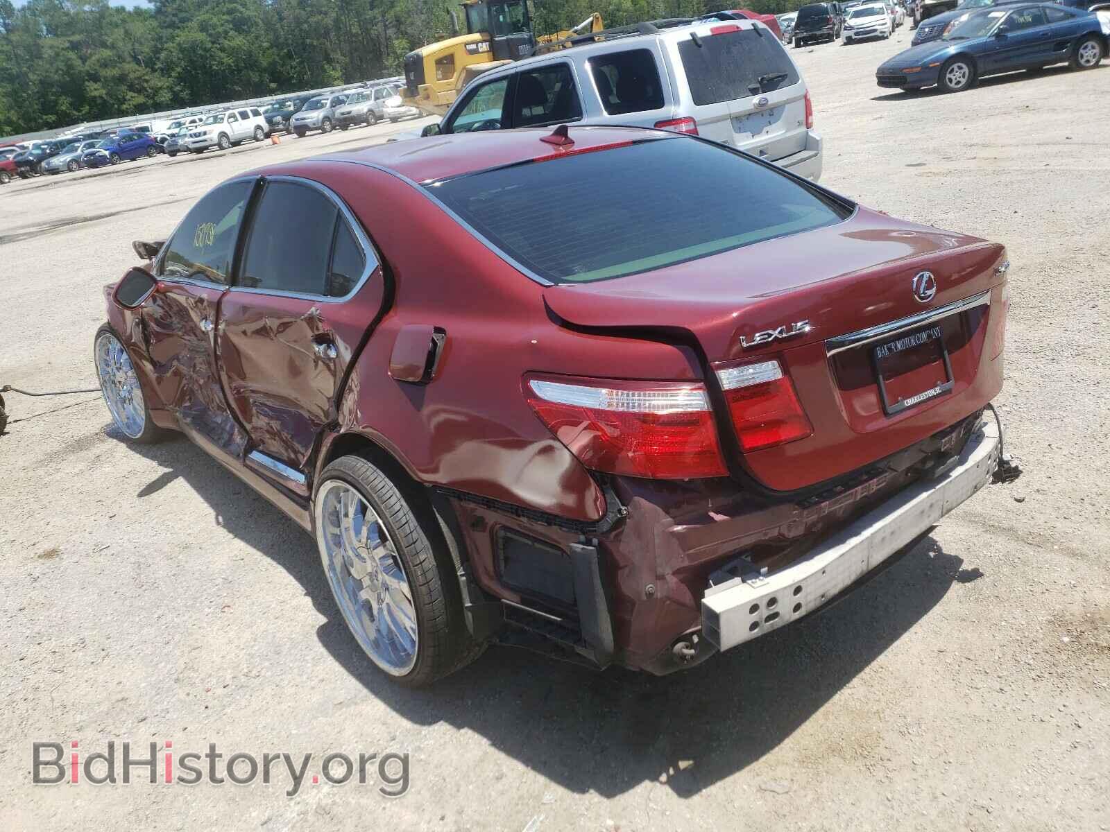 2007 LEXUS LS460 - VIN: JTHBL46F775041806 - Фото 3