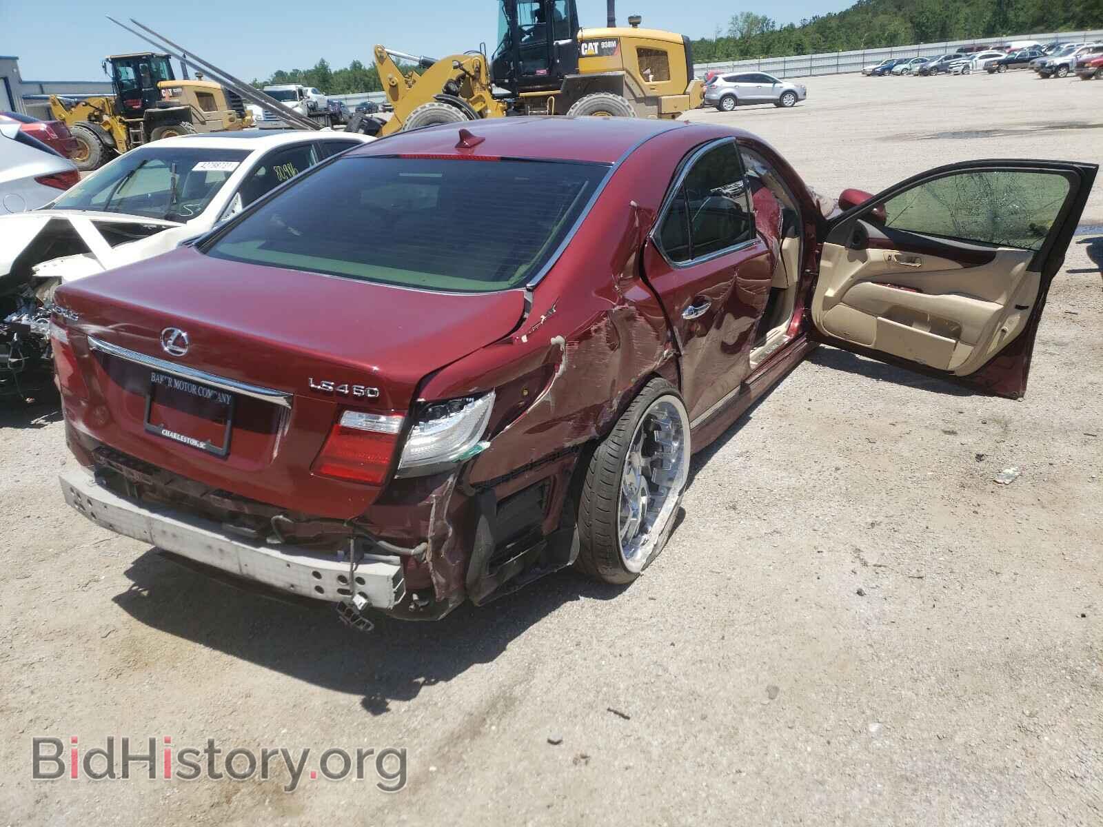 2007 LEXUS LS460 - VIN: JTHBL46F775041806 - Фото 4