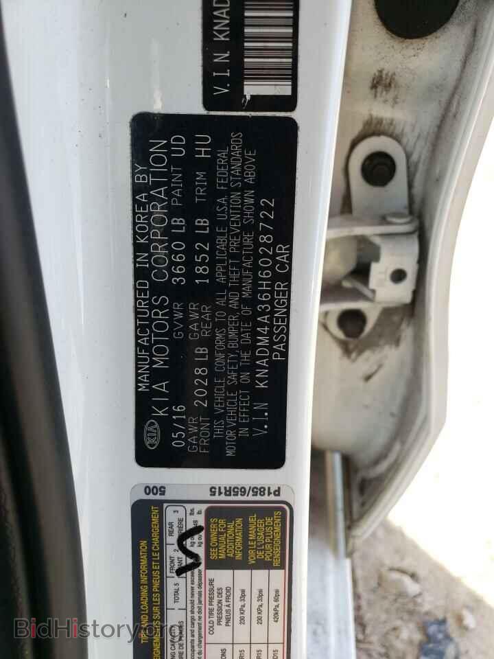 2017 KIA RIO - VIN: KNADM4A36H6028722 - Фото 12