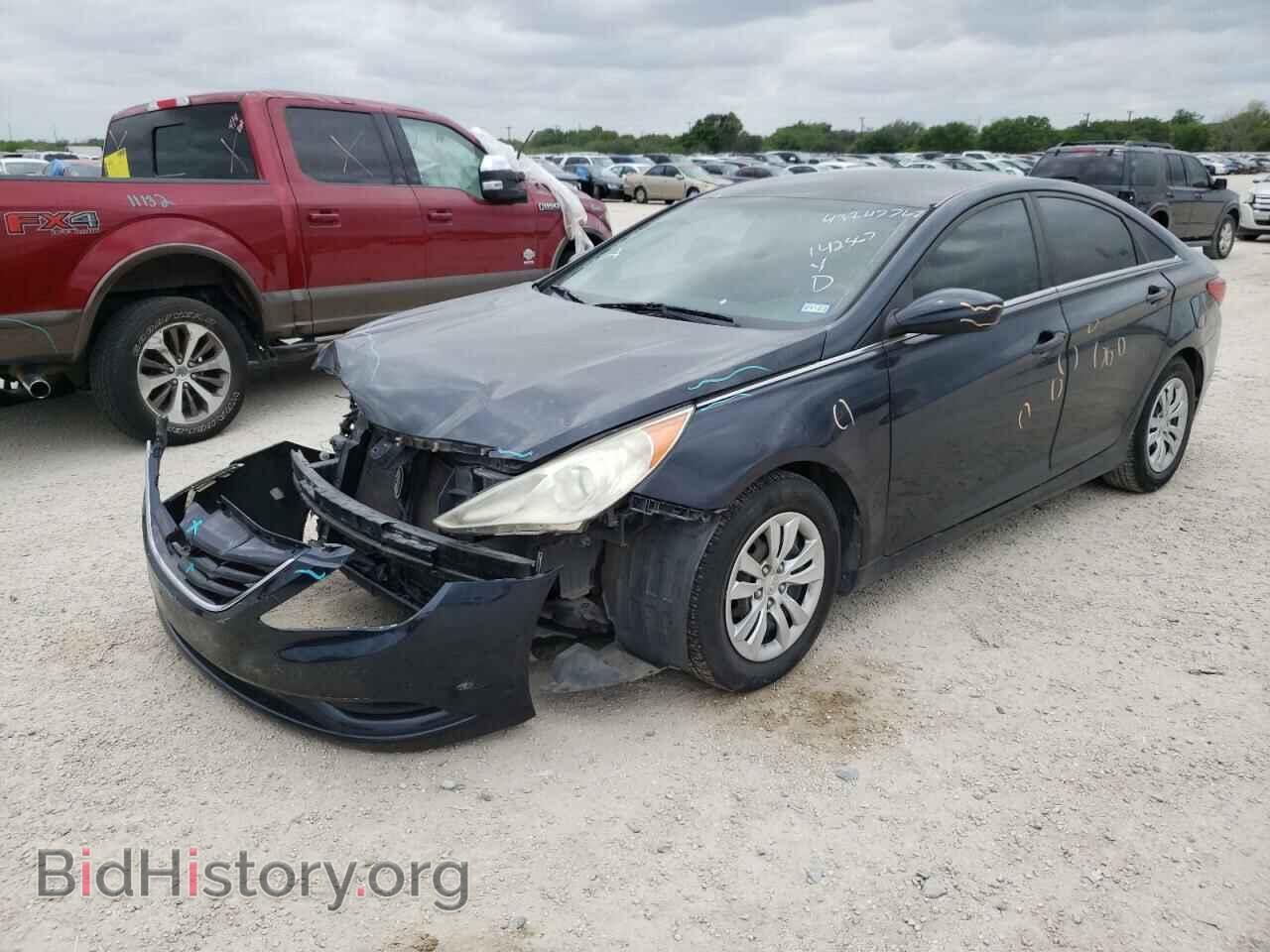 2011 HYUNDAI SONATA - VIN: 5NPEB4AC7BH079821 - Фото 2