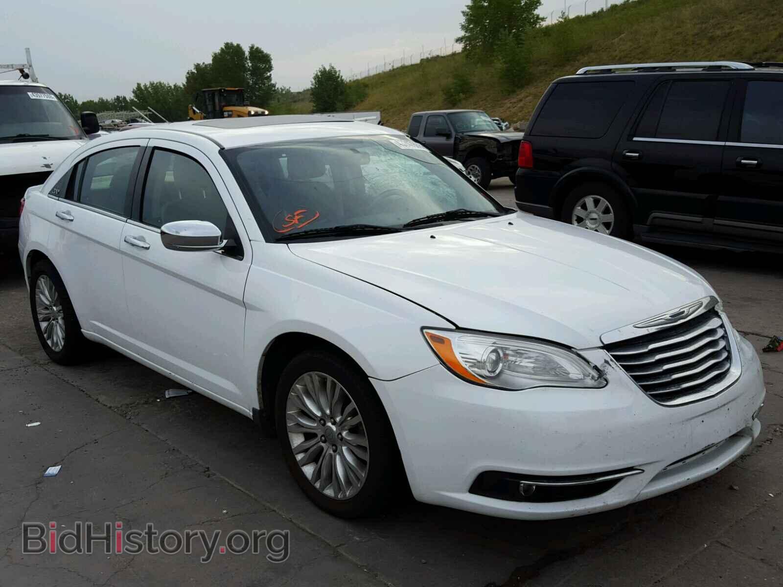 Фотография 1C3CCBCG4CN106326 - CHRYSLER 200 2012