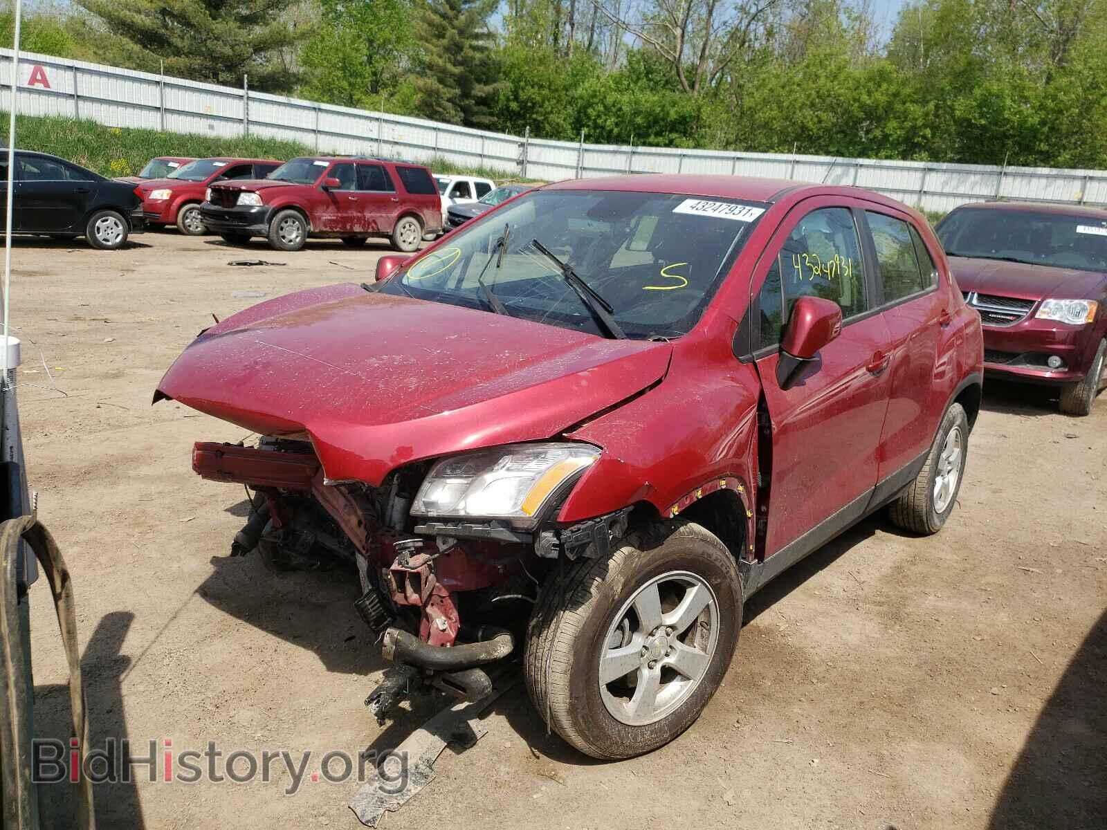 2015 CHEVROLET TRAX - VIN: KL7CJPSBXFB200041 - Фото 2