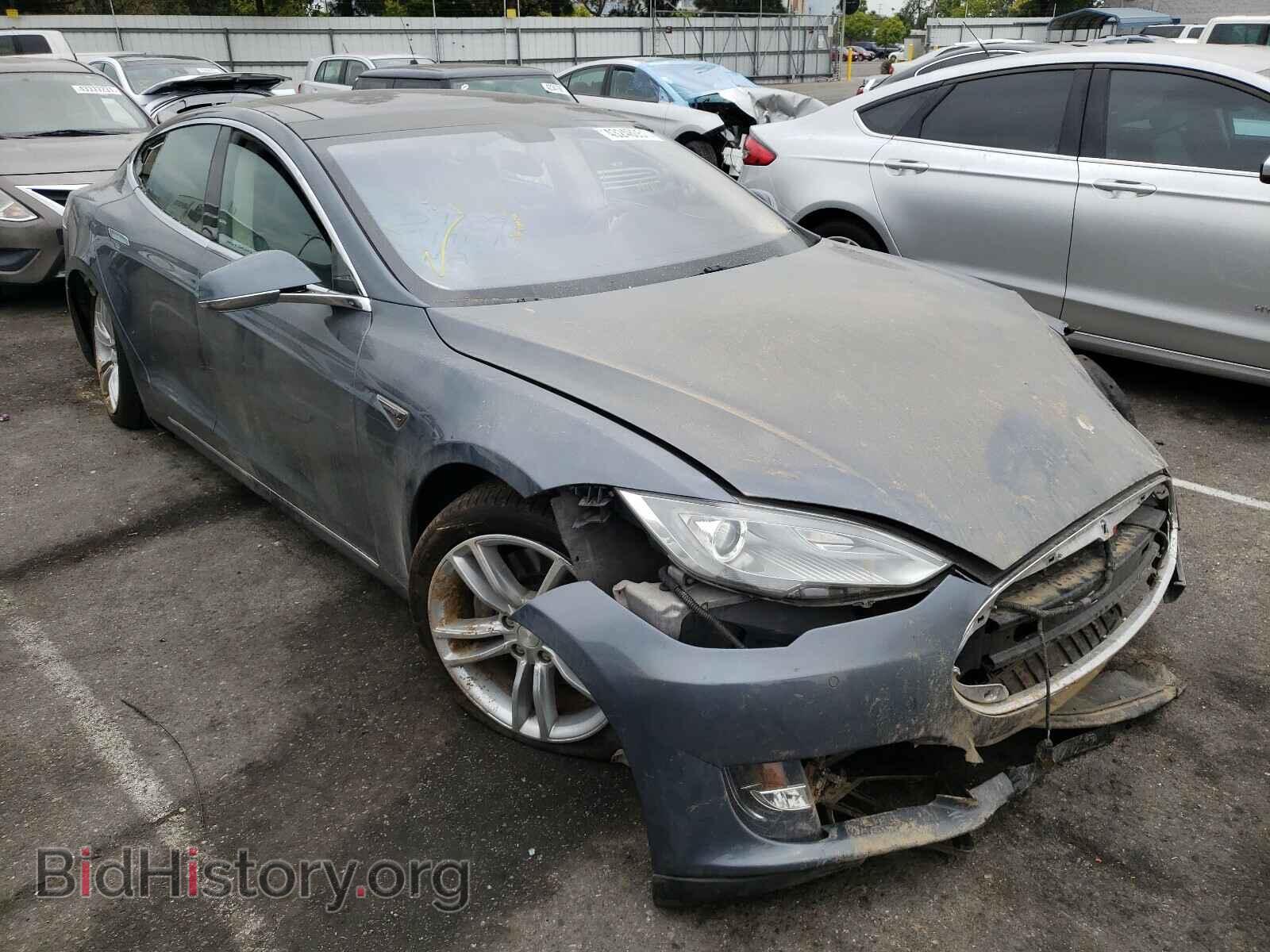 Photo 5YJSA1H16EFP28682 - TESLA MODEL S 2014