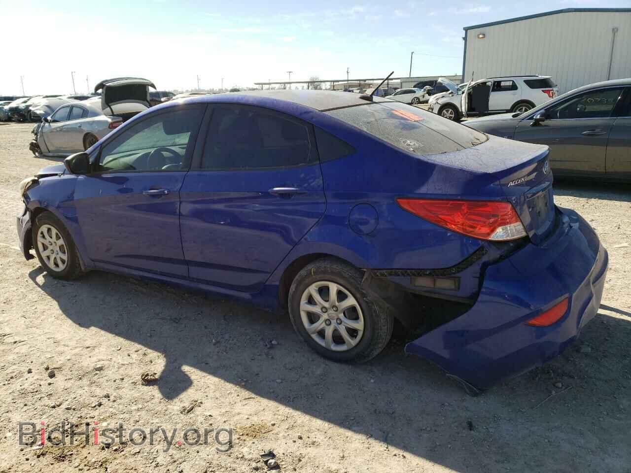 2013 HYUNDAI ACCENT - VIN: KMHCT4AE7DU311568 - Фото 2