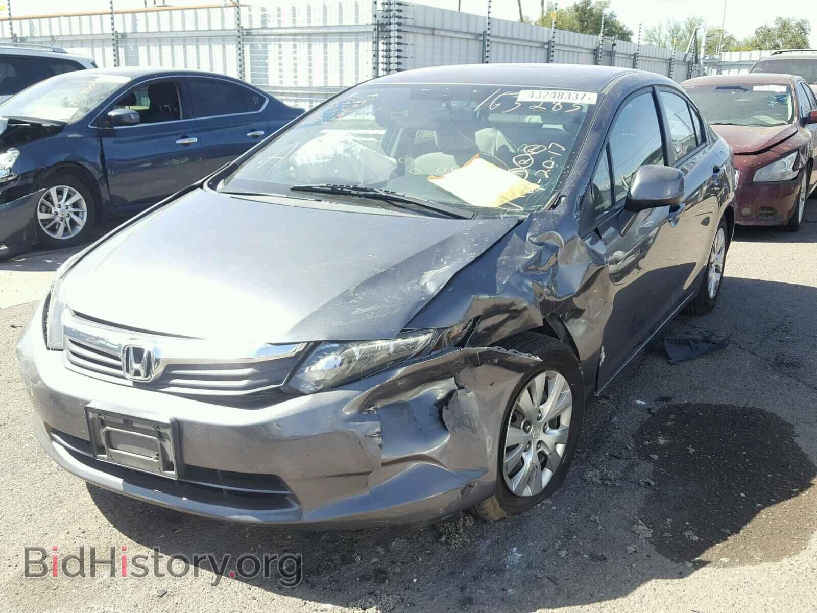 2012 HONDA CIVIC - VIN: 19XFB2F5XCE354039 - Фото 2