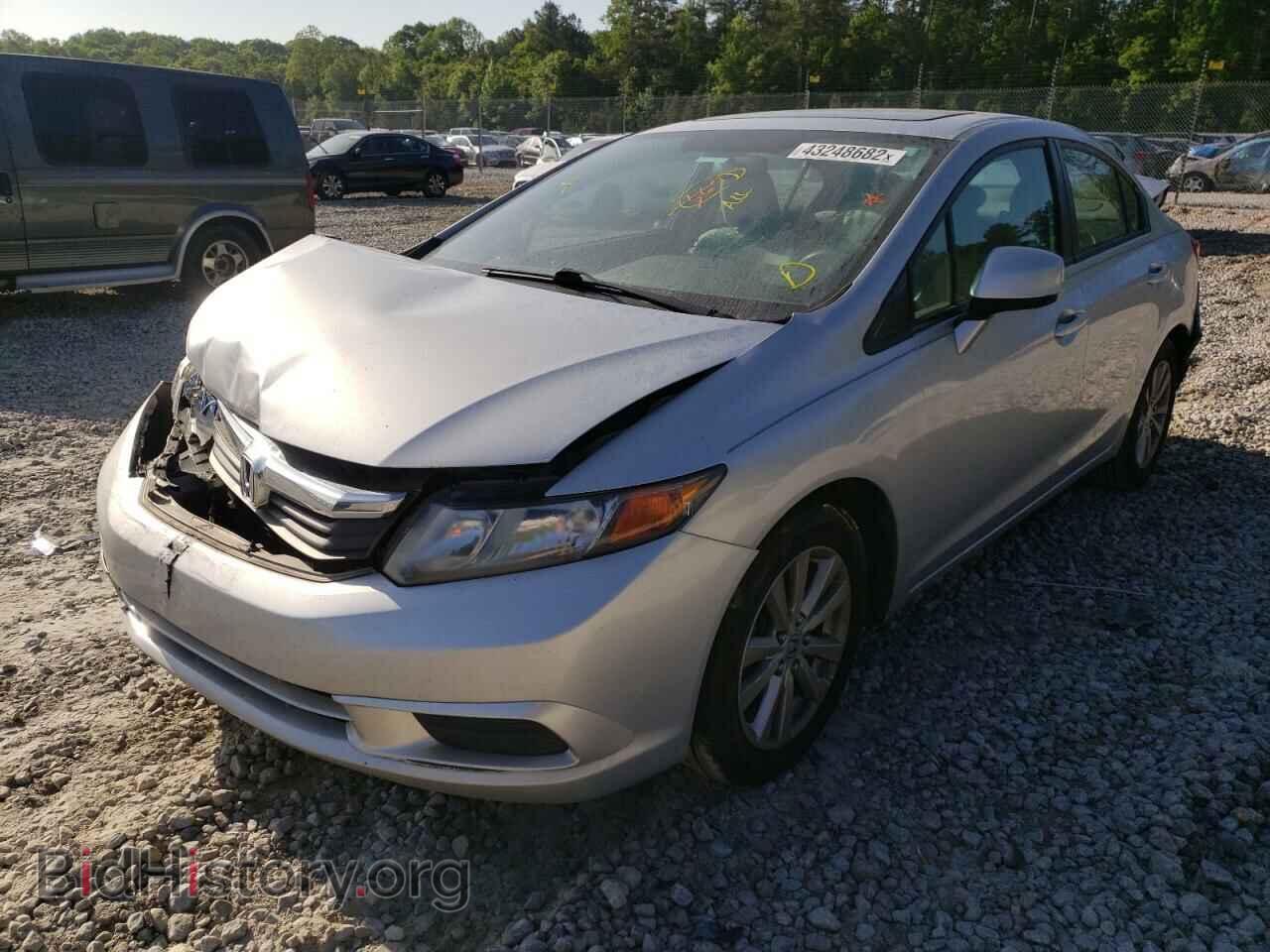 2012 HONDA CIVIC - VIN: 2HGFB2F84CH531331 - Фото 2