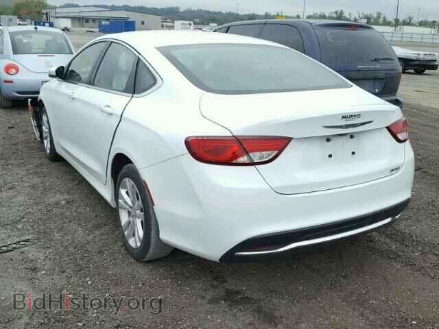 2016 CHRYSLER 200 - VIN: 1C3CCCAB9GN125733 - Фото 3