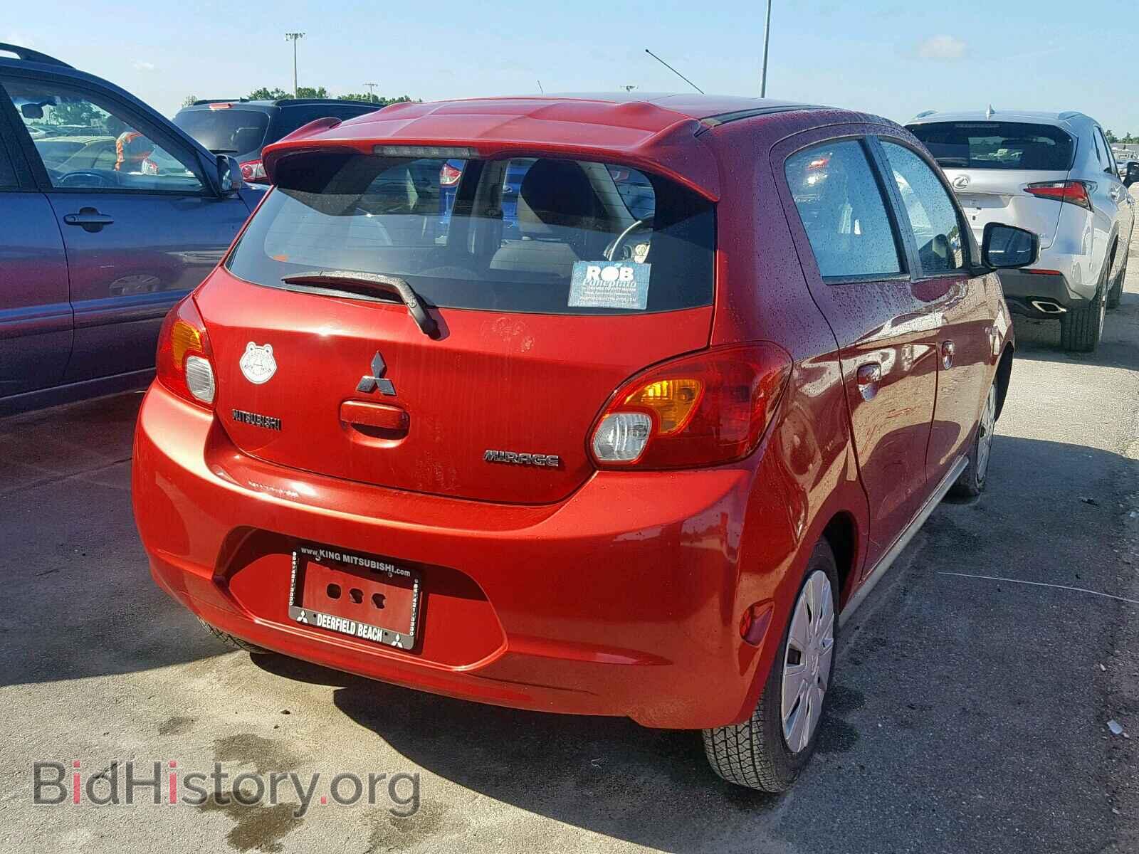 2014 MITSUBISHI MIRAGE - VIN: ML32A3HJ7EH017992 - Фото 4