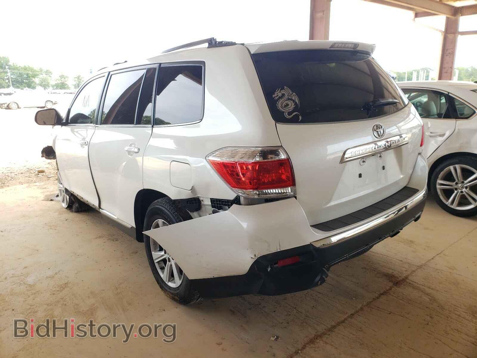 2012 TOYOTA HIGHLANDER - VIN: 5TDZA3EH0CS030587 - Фото 3
