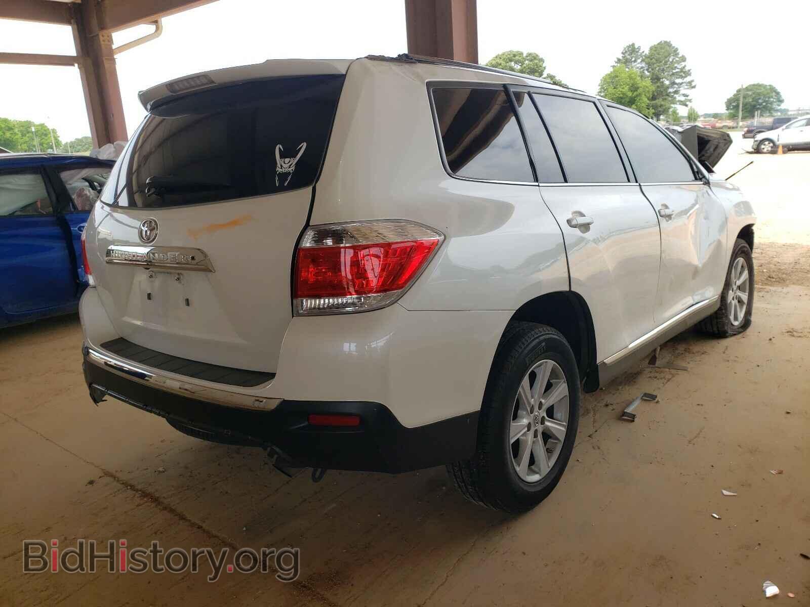 2012 TOYOTA HIGHLANDER - VIN: 5TDZA3EH0CS030587 - Фото 4